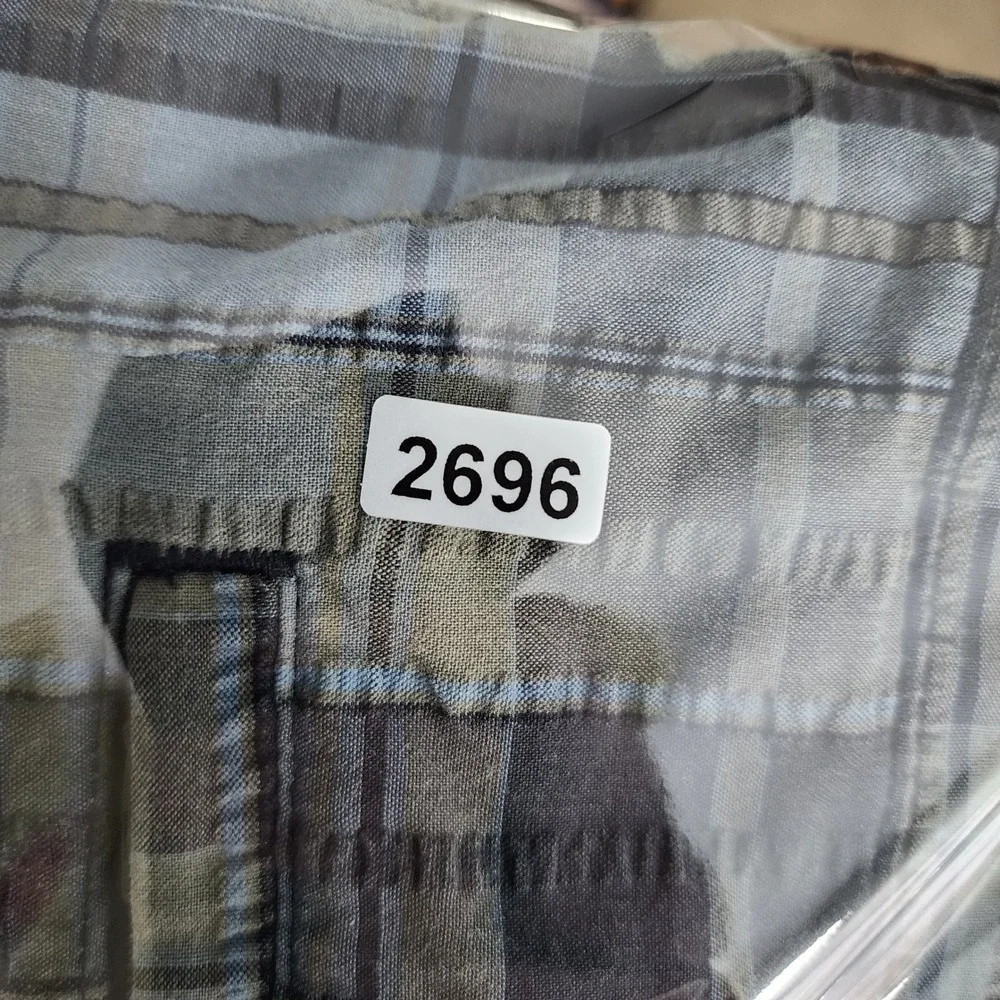 Patagonia Seersucker Shorts Men 36‎ Plaid 10